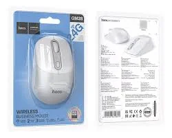GM28 MOUSE INALB. GRIS C/ BLANCO