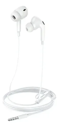 M101 CRYSTAL AURICULAR CABLE 3.5 BLANCO