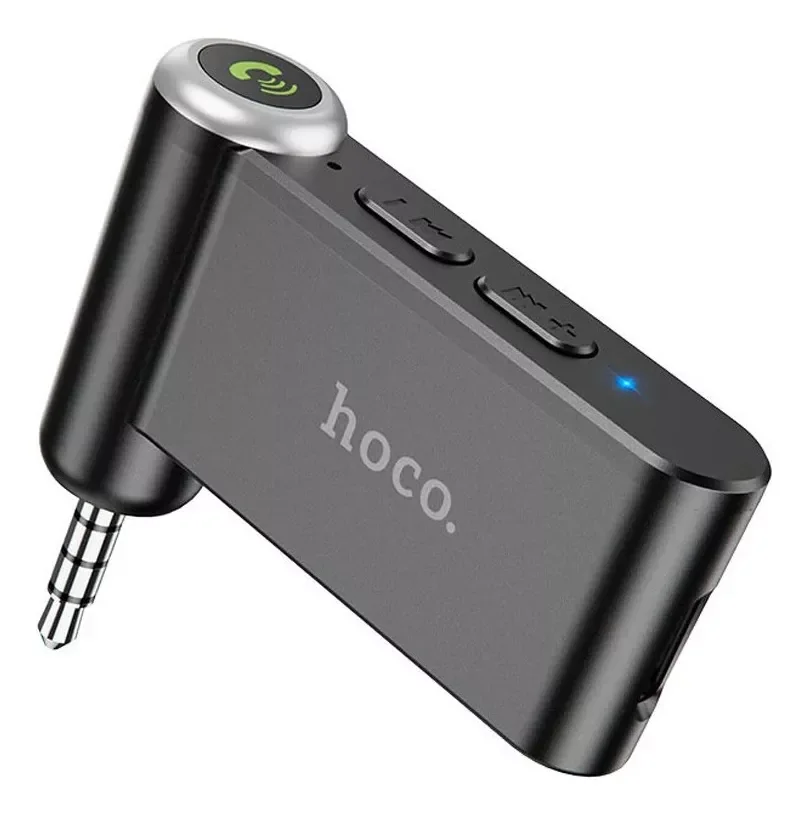 E58 RECEPTOR BLUETOOTH AUX P/AUTO NEGRO