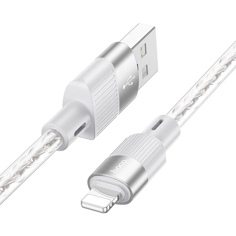 X99 CABLE USB A IP GRIS 2.4A L=1M