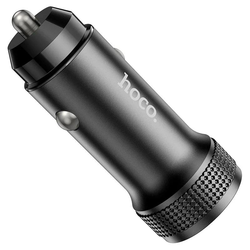 Z49 CARGADOR P/ AUTO DOBLE NEGRO
