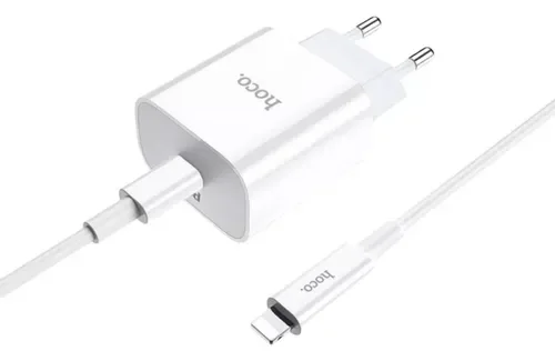 C109A(PD20W+QC3.0)CARGADOR SET(C TO IP) BLANCO