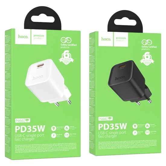 N66 INGENIOUS UNICO PUERTO PD35W CARGADOR BLANCO