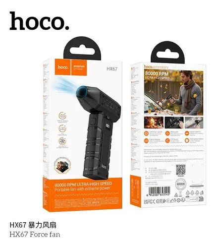 HX67 FORCE VENTILADOR NEGRO