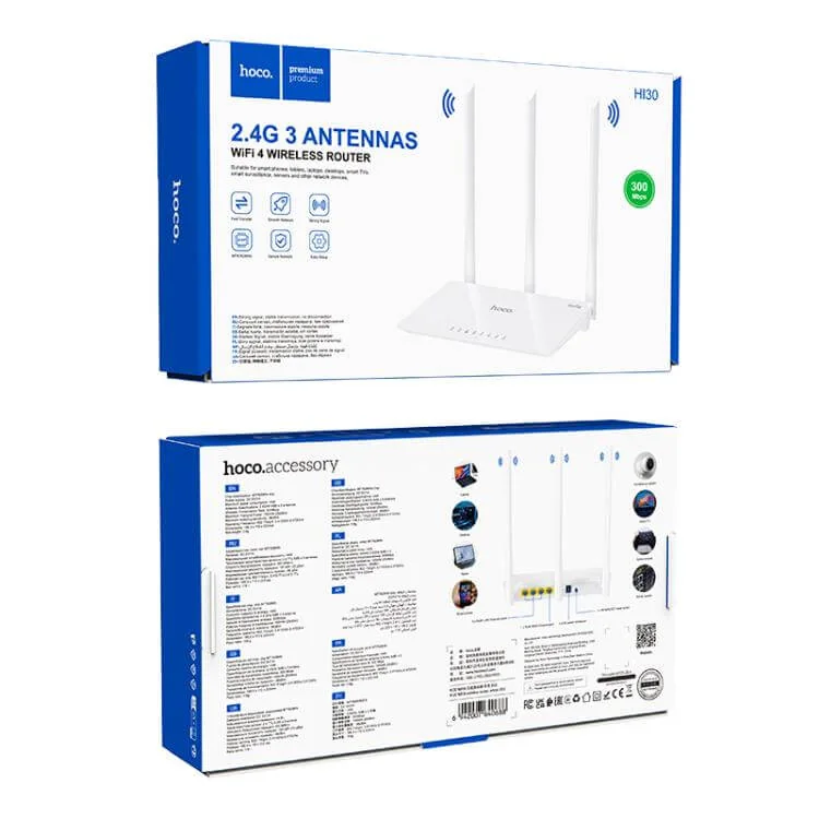 HI30 ROUTER WIFI4 BLANCO