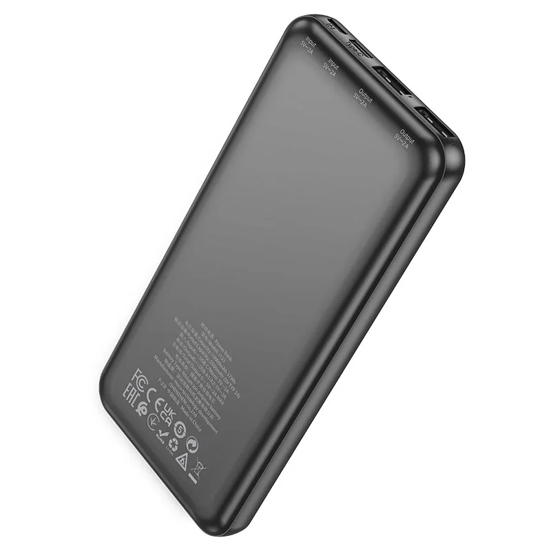 J123 CARGADOR PORTATIL NEGRO 10K