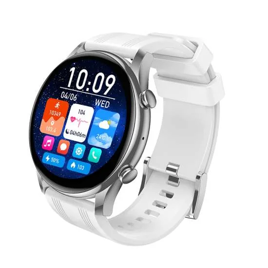 Y38 SMART WATCH AMOLED - BLUETOOTH CALLS - SILVER (IP67 WATERPROOF)