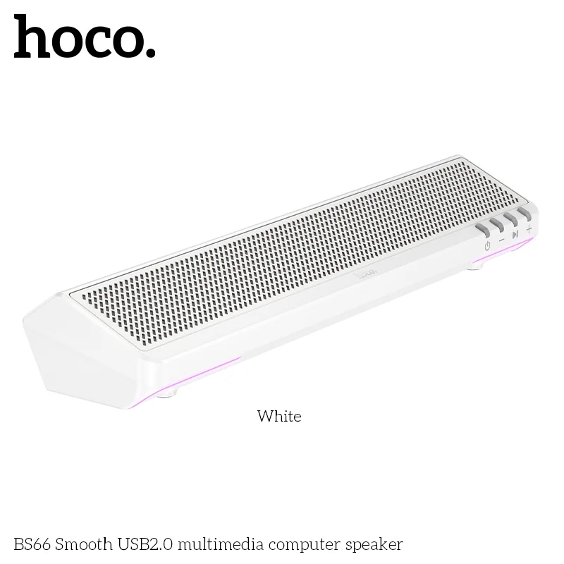 BS66 SPEAKER P/COMPUTADORA USB2.0 BLANCO